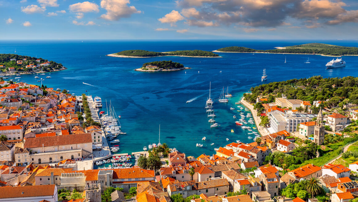 hvar croatia yacht harbor